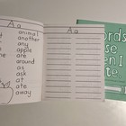 Words I Use When I Write  Set Of 2  No Writing  Slight Water Damage 