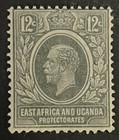 Travelstamps  East Africa Uganda Stamps Sg69 - 12 Cent Mint Mnh Og