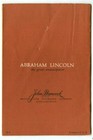 Vintage 1956 Abraham Lincoln The Great Emancipator  John Hancock Life Insurance