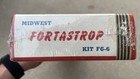 27 Inch   Rare Fortastrop  vintage  Airplane Kit By Midwest - Sealed In Box
