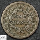 1850 Braided Hair Copper Large Cent 1c