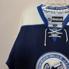 Men   s Reebok Columbus Blue Jackets Cannon Nhl Hockey Jersey Navy Alternate Xl