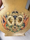Brentleigh King George Vi Coronation Queen Elizabeth 1937 Pitcher Rare Art Deco