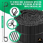 7 Inch X 1 000pc Double Loop Rebar Wire Ties  16 Gauge Soft Annealed  Simbasteel