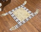 Antique Native American Beaded Sioux Saddle Blanket Beaded Indian Horse Blanket