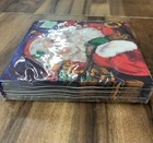 Nos Vintage Santa Christmas Beverage Napkins Trend Setters Decoupage Ephemera