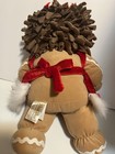 Dan Dee Collectors Choice Christmas Gingerbread Girl  Plush Stuffed Doll 