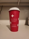 Starbucks 2022 Reusable Holiday Red Cup 25th Anniversary - Limited Edition