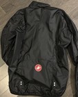 Castelli Squadra Stretch Wind Jacket Men   s Xl Black Cycling Shell Packable