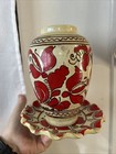 Vintage Romanian Korond Transylvania Folk Art Pottery Vase