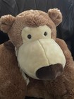 Fao Schwarz Oaf Brown Bear Stuffed Animal Plush With Tag And Rope Collar