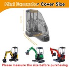 Car Cover Mini Excavator 800-1600kg  Compatible With Kubota john Deere bobcat ta