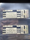 Vintage Concert Ticket Stubs Lot Of 45 Plus Autographs  1980s-2015