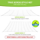 Scrog Net For Grow Tent Flexible Trellis Plant Netting 2 Pack 4in And 6in Nets