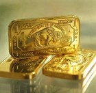 Lot Of Five  5  - 1 Gram 100 Mills  999 Fine Gold Clad Collector Bar- In Capsule