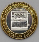 Silver Strike  Limited Edition Ten Dollar Gaming Token -mccarran Int Airport Lv
