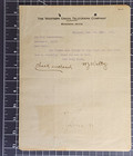 Western Union Telegraph Co  Palisade Nv  The Bell Conservatory Letter 1921