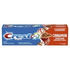 Crest Plus Complete Anticavity Toothpaste Cinnamon Flavor 5 4 Ounce 6 Pack