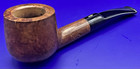 Savinelli Spring 122 Bent Pot 6mm Filter Smooth Briar Pipe W  Box Italy