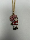 Vintage 1980 Strawberry Shortcake Jewelry Set Necklace Bracelet Ring Agc Taiwan