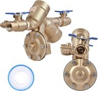 34-975xl2 3 4   Reduced Pressure Zone Backflow Preventer Valve For Zurn Wilkins