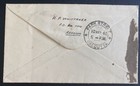 1940 Rangoon Burma First Day Censored Cover To Calcutta India Centenary Postage