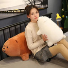 25cm Stuffed Soft Doll Gift Pillow Big Pand Bear Plush Toy Cartoon We Bare Bears