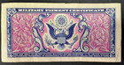 Mpc 10c Ten Cents Military Payment Certificate Series 481 Serial D12093070d