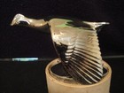 Ford Model A Flying Quail Radiator Partial Cap With Thermometer