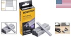 High-performance Bostitch Office Staples  1 4  Leg Length  5000 Staples Per Box