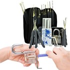 Lock Picking Kit 30pcs Lock Picking Set Professional Lock Pick Locksmith Tool 