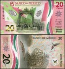 Mexico 20 Pesos  2022  P-132h 4  Unc  Commemorative  Polymer X 10 Pcs