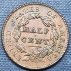 1828 Classic Head Half Cent 1 2c High Grade Xf - Au  Details  97868