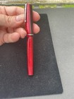Vintage Esterbrook Celluloid Fountain Pen Red Black Marble 1554 Usa