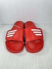 Size 10 Adidas Alphabounce Slide 2 Mens Red Slip On Sandals Ie6422 Comfort New