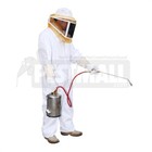 Complete Bee Keeper Suit Helmet Pants Gloves Bee Wasps Hornets Yellow Jacket-xl