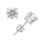 Lab Grown Diamond Studs Earrings In 14k White Or Yellow Gold Gh Vs