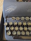 Vintage 1940 s Smith Corona Clipper Black Portable Typewriter With Case