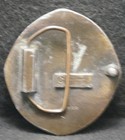 Xe19127 Very Cool Vintage 1970s   nature Scene   Artwork Mens Brass Belt Buckle