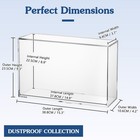 Acrylic Display Case For Pok  mon Upc Mega Charizard Magnetic Dustproof Protector