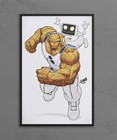 The Thing Poster Fantastic Four Marvel Comics Giclee Wall Art Print 11x17