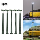 5x Scale 1 160 Model Lights N Gauge Led Railway Train Lamp Tower Post-street
