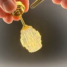 1 12 Scale Miniature Brass Ceiling Lamp Dollhouse Touchless Operation With Wand
