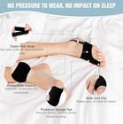 Bigtoe Bunion Corrector Splint Straightener Foot Pain Relief Hallux Valgus Black