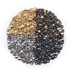 400 Sets 5mm Leather Rivets  Double Cap Rivet Tubular 4 Colors Metal Studs Wi   