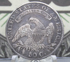 1830 Capped  bust  Silver Half Dollar 50c  ec5 East Coast Coin   Collectables