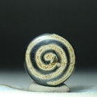 Tibetan Old Dzi Agate Bead  prayer Wheel  Amulet Pendant From Tibet 40828