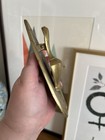 Vintage Brass Door Knocker Mcm Design Moroccan Or Turkish Pitcher