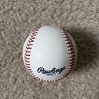 Rawlings Official Major League Baseball Raised Seam Leather White Red Blue Mlb