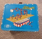 Vintage Harlem Globetrotters Metal Lunchbox Lunch Box With Matching Thermos 1971